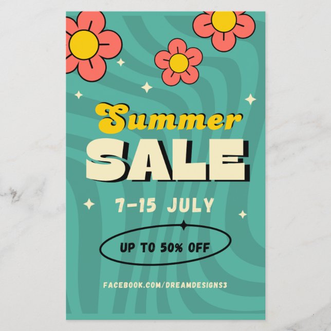 Summer Sale Flyer (Framsidan)