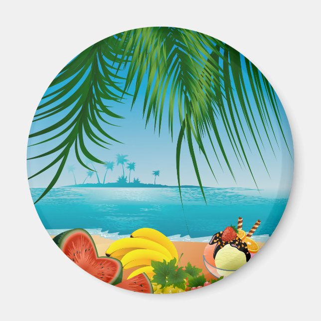 Summer Seaside Magnet (Framsidan)