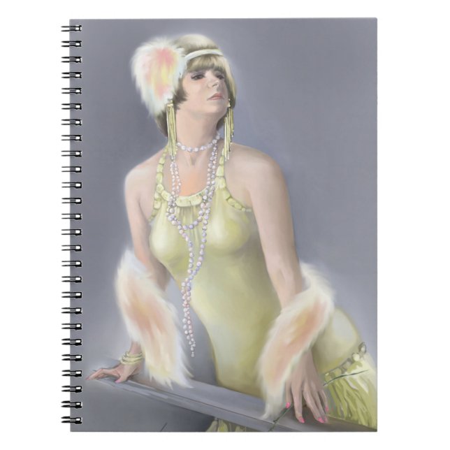 Summer Siren Notebook Anteckningsbok (Framsidan)