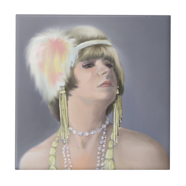 Summer Siren Tile Kakelplatta (Framsidan)