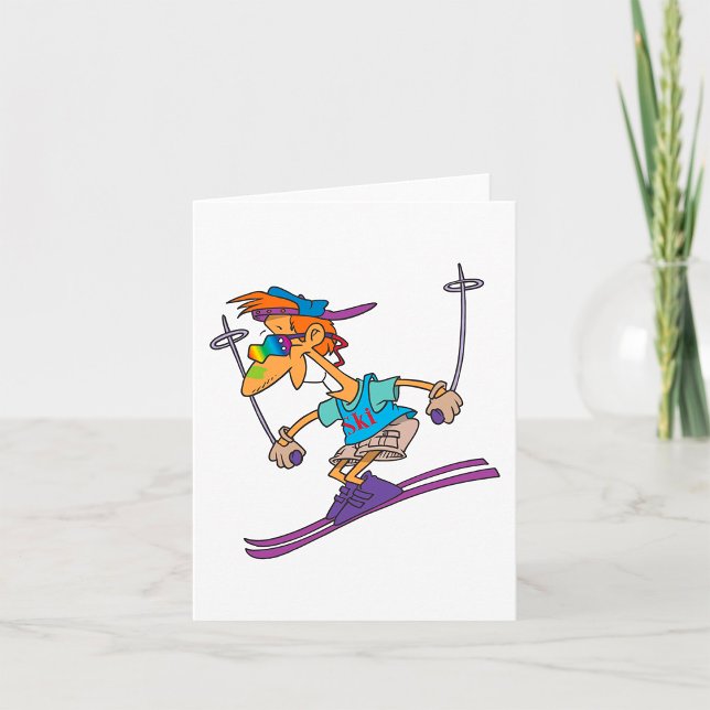 Summer Skier Kort (Skapare uppladdad)