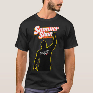 Summer Slam Burnout Champion Wrestling Style T Shirt