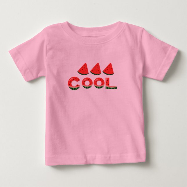 Summer Slides Watermelon T Shirt (Framsida)