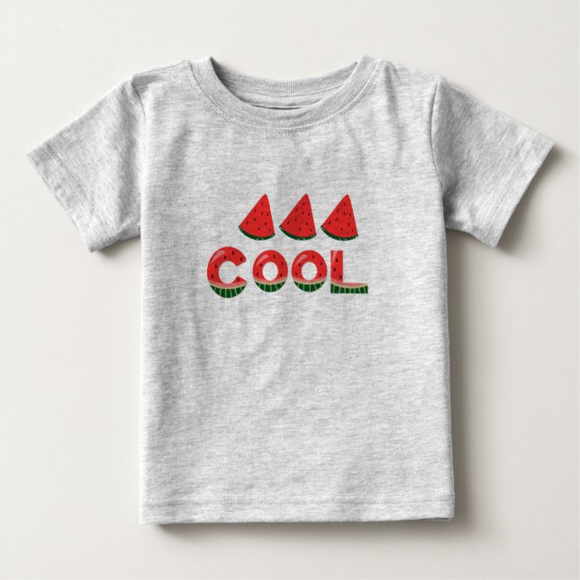 Summer Slides Watermelon T Shirt (Framsida)