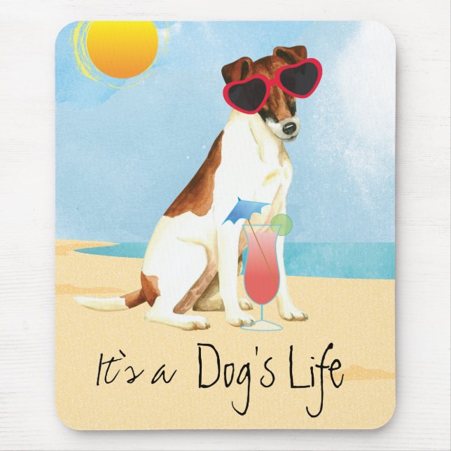Summer Smooth Fox Terrier Musmatta (Framsidan)