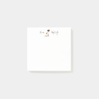 Summer Smooth Fox Terrier Post-it Block