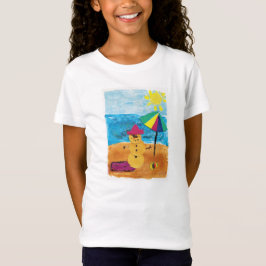 Summer Snögubbe - Kids Art for CHOC T Shirt