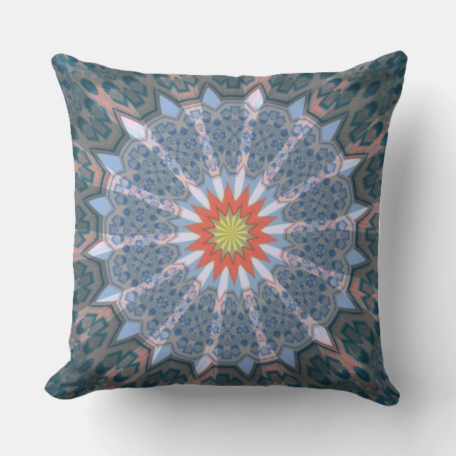summer solstice 001 _ Throw Pillow Kudde (Framsida)