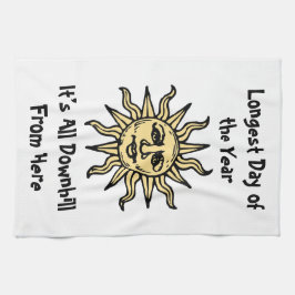 Summer Solstice Dikt Kökshandduk