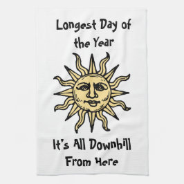Summer Solstice Dikt Kökshandduk