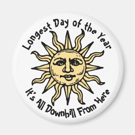 Summer Solstice Dikt Magnet