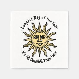 Summer Solstice Dikt Pappersservett