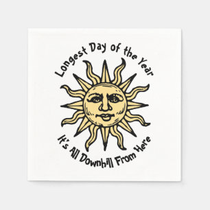 Summer Solstice Dikt Pappersservett