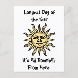 Summer Solstice Dikt Vykort