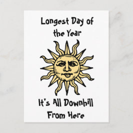 Summer Solstice Dikt Vykort