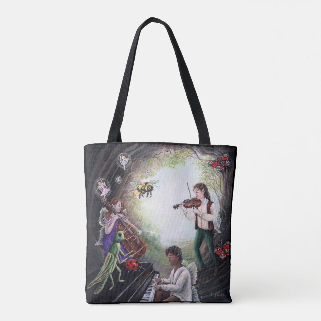 Summer Solstice Fairy Consert Tygkasse (Baksida)