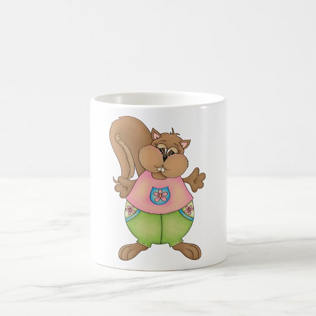 Summer Squirrel Kaffemugg (Skapare uppladdad)