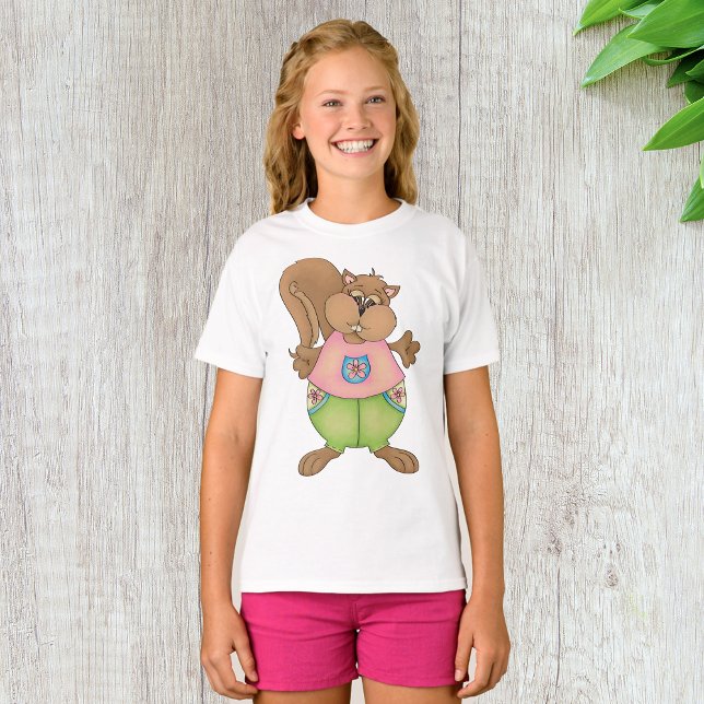 Summer Squirrel T Shirt (Skapare uppladdad)
