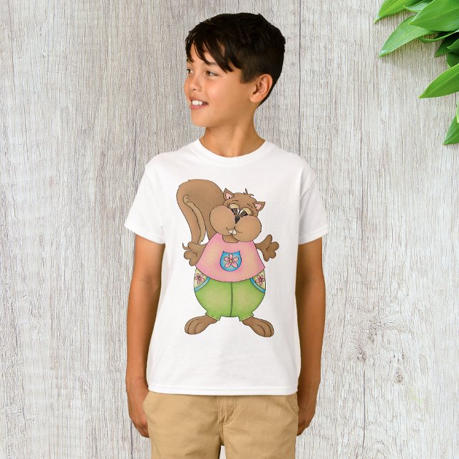 Summer Squirrel T Shirt (Skapare uppladdad)