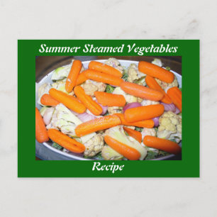 Summer Steamed Vegetables Recipe Vykort