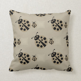 Summer Stone Polka Dot Nyckelpigas Pillow Kudde