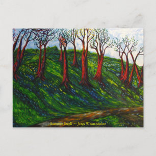 Summer Stroll POSTCARD Vykort