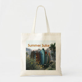 Summer Suite Surfboards & Palm Trees Tygkasse