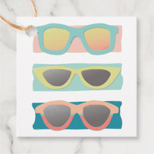 Summer Sunglasses Trio Coral Gåvor Etiketter