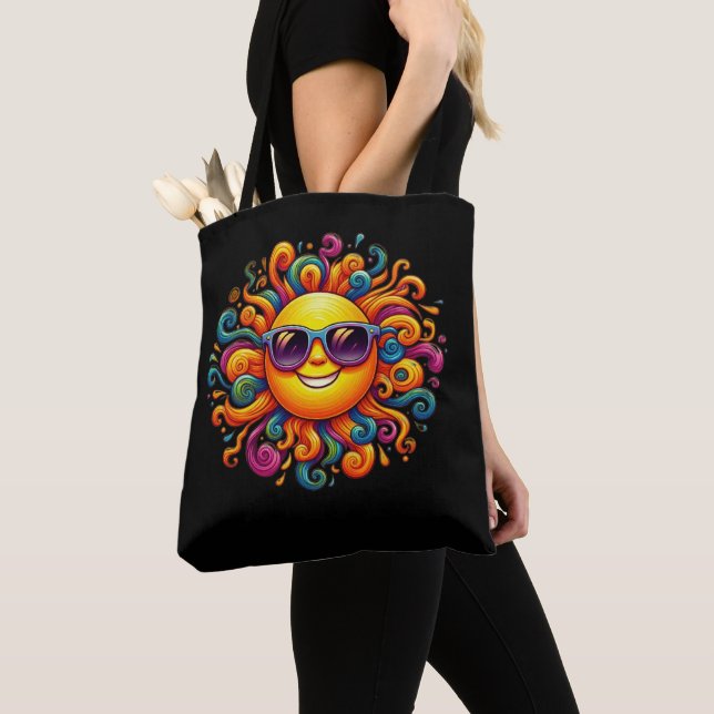 Summer Sunny Smiles- Tygkasse (Närbild)