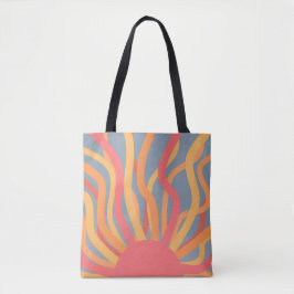 Summer Sunrise Tote Tygkasse