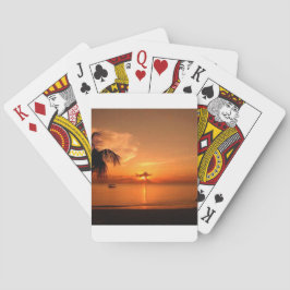 Summer Sunset Spel Kort