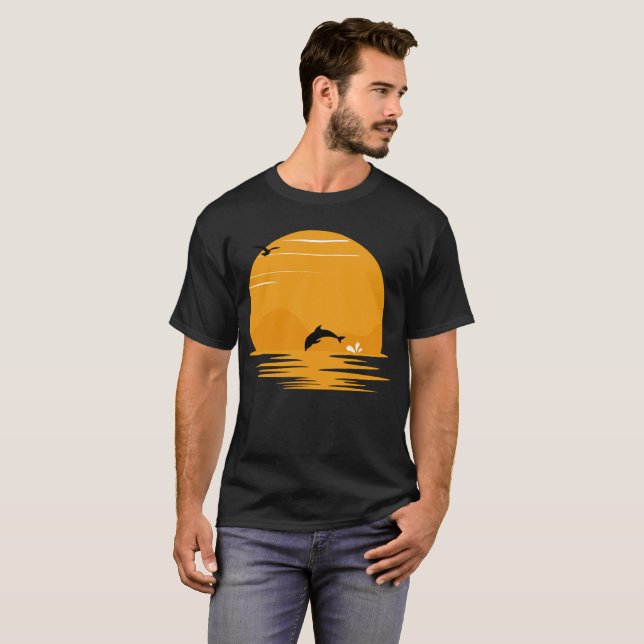 Summer Sunset T Shirt (Hel framsida)