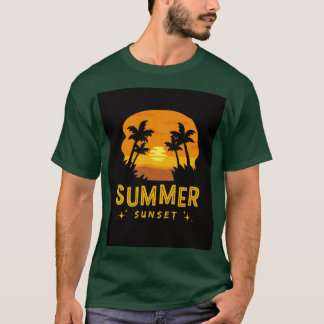 Summer Sunset T Shirt