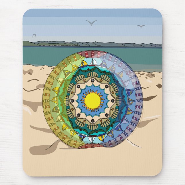 Summer Sunshine Mousepad Musmatta (Framsidan)