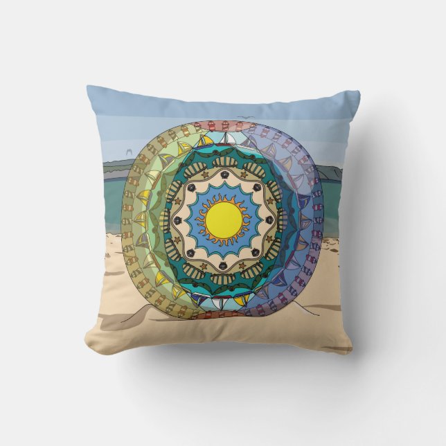 Summer Sunshine Pillow Kudde (Framsida)