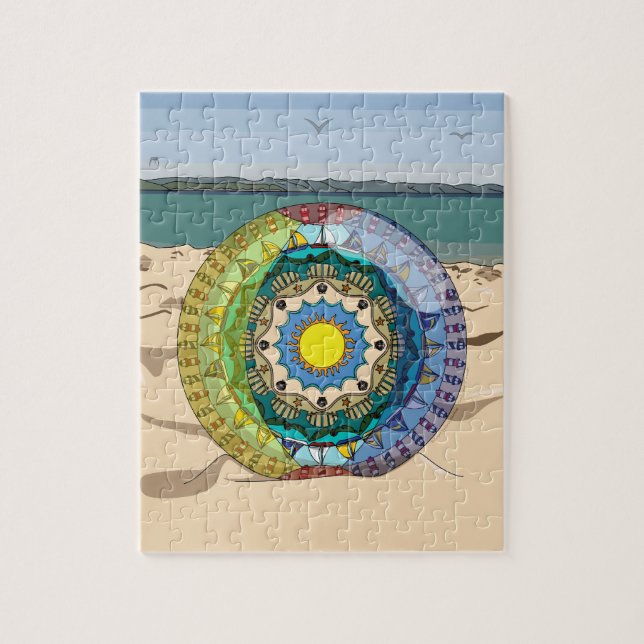 Summer Sunshine Puzzle Pussel (Vertikal)