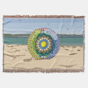 Summer Sunshine Throw Blanket Filt