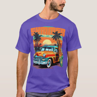 Summer Surfa Woodie T Shirt