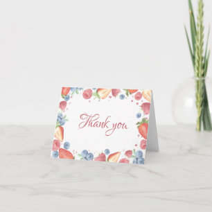 Summer Sweet Berry Birthday Tack Kort