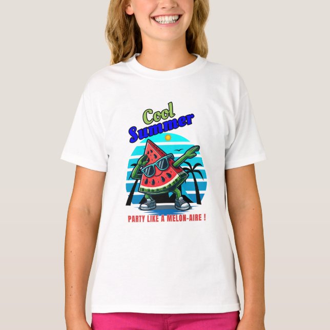 Summer Tee | Förlikningstransport | Girls Shirt De (Framsida)
