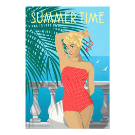 Summer time fototryck