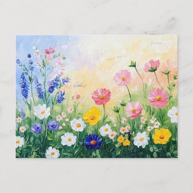 Summer time Postcard Vykort (Framsida)