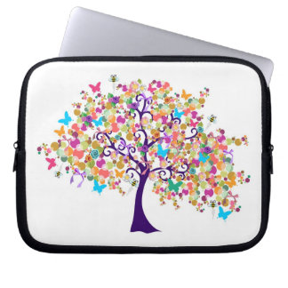 Summer time tree laptop sleeve