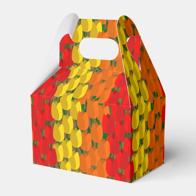 Summer Tulip Fält Presentaskar (Framsidan Sidan)