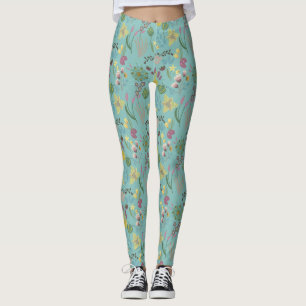 Summer Uneven Mönster Leggings