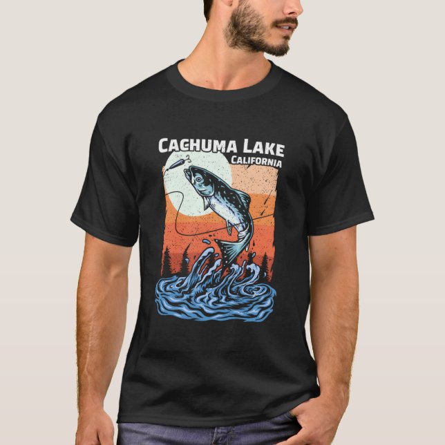 Summer Vacation California Cachuma Lake T Shirt (Framsida)