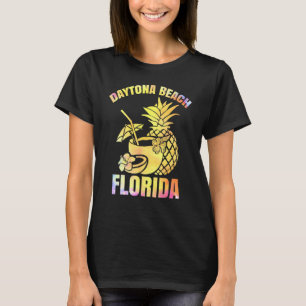 Summer Vacation Retro Sunset Florida Daytona Beach T Shirt
