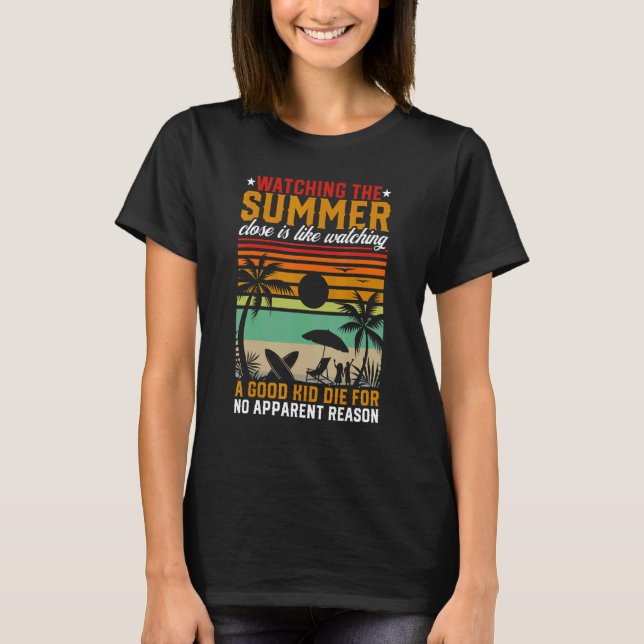 Summer Vacay   Beach Holiday Vacation Quote Summer T Shirt (Framsida)