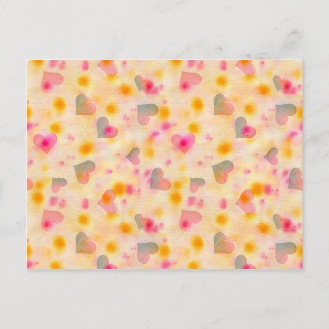 Summer Valentine Helg Vykort (Framsida)