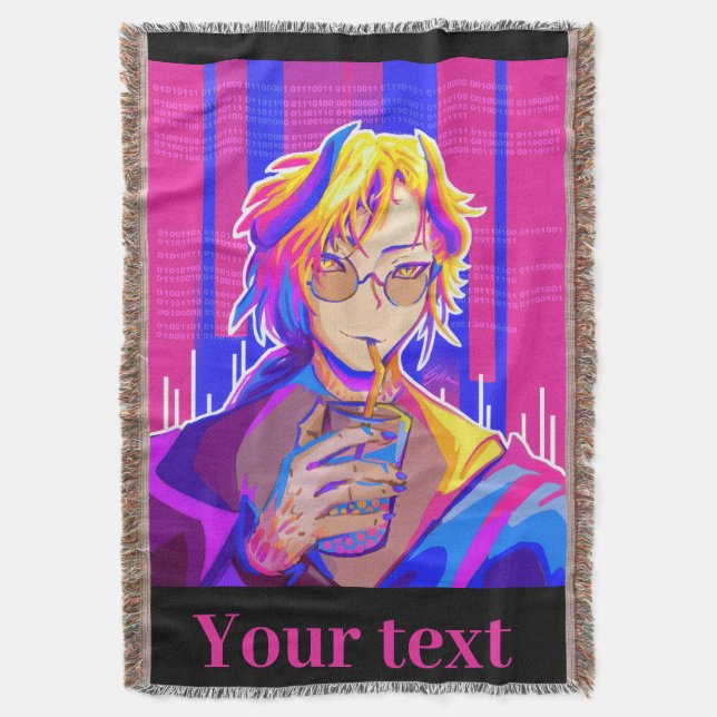 Summer vibe Anime Filt (Framsidan Vertikal)